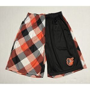 Mens Baltimore Orioles Loudmouth Gym Shorts Black Orange Medium NWOT with Defect